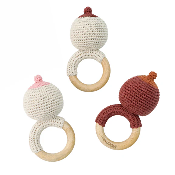 Handmade Crochet Rattle ﻿